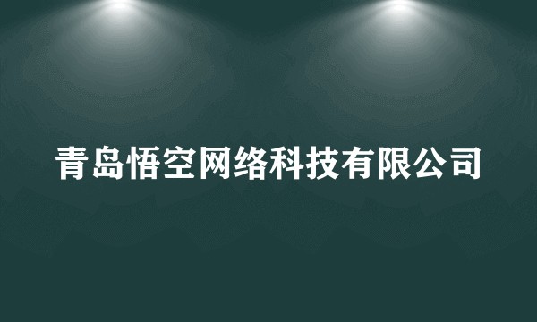 青岛悟空网络科技有限公司