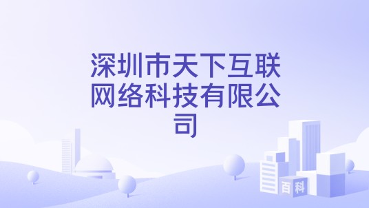 深圳市天下互联网络科技有限公司