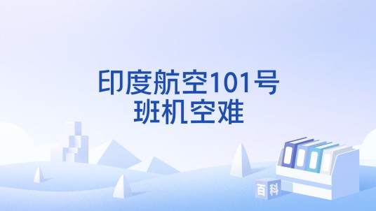 印度航空101号班机空难