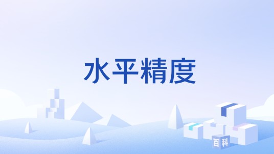 水平精度