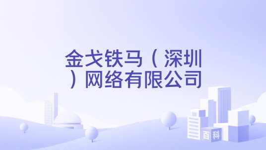 金戈铁马（深圳）网络有限公司