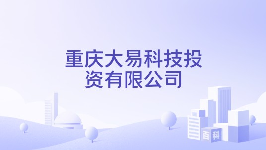 重庆大易科技投资有限公司