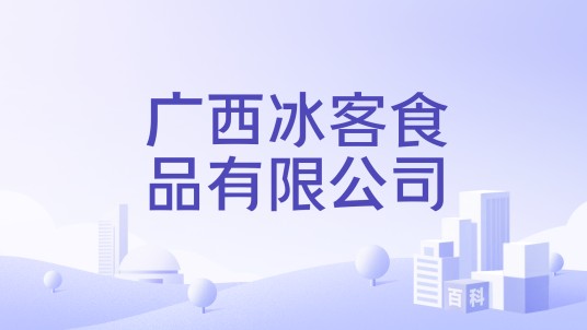 广西冰客食品有限公司