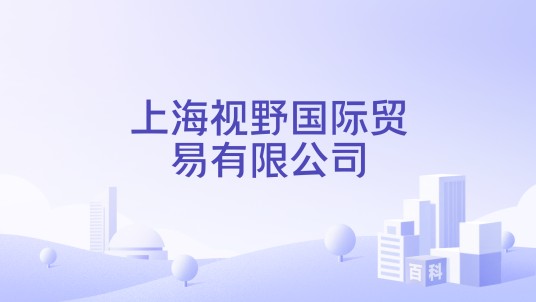 上海视野国际贸易有限公司
