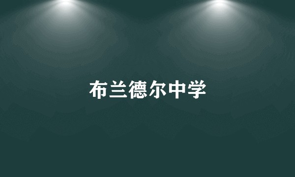 布兰德尔中学