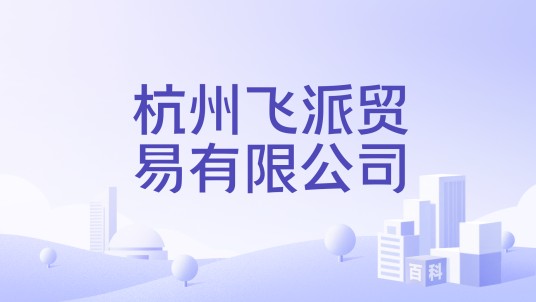 杭州飞派贸易有限公司