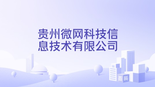 贵州微网科技信息技术有限公司