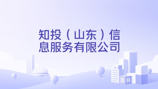 知投（山东）信息服务有限公司