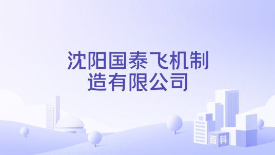 沈阳国泰飞机制造有限公司