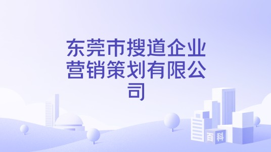 东莞市搜道企业营销策划有限公司