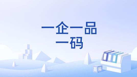 一企一品一码