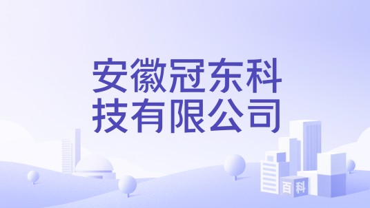 安徽冠东科技有限公司