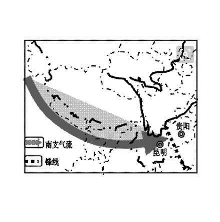 西风(中纬度地区自西向东的行星风系)