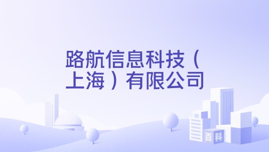 路航信息科技（上海）有限公司