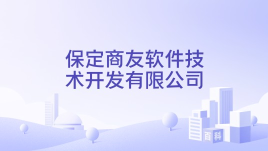 保定商友软件技术开发有限公司