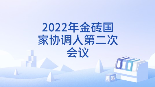2022年金砖国家协调人第二次会议