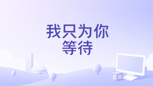 我只为你等待