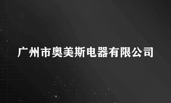 广州市奥美斯电器有限公司