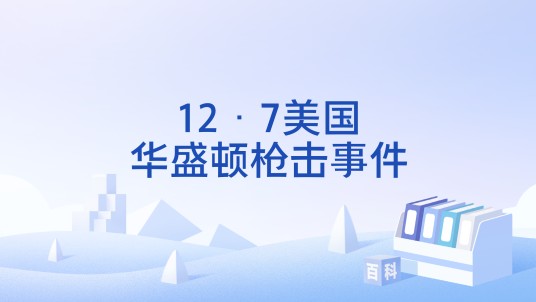 12·7美国华盛顿枪击事件