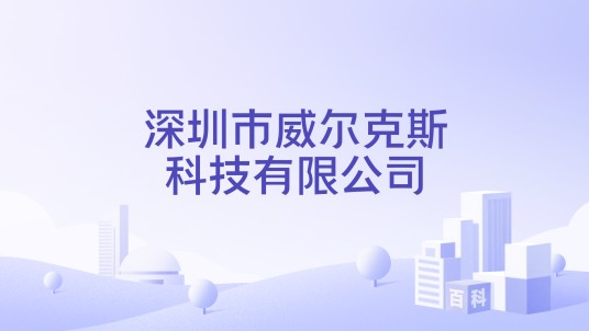 深圳市威尔克斯科技有限公司