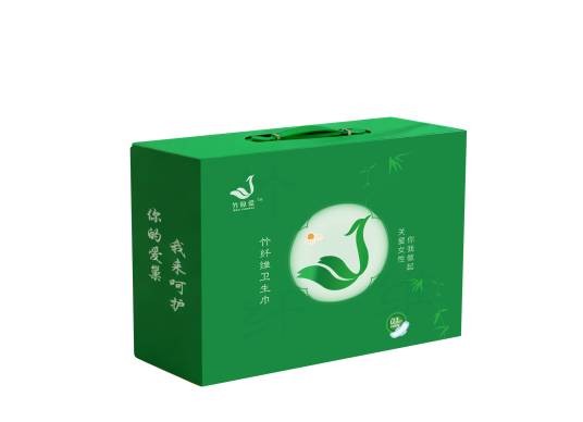 竹原爱竹纤维卫生巾