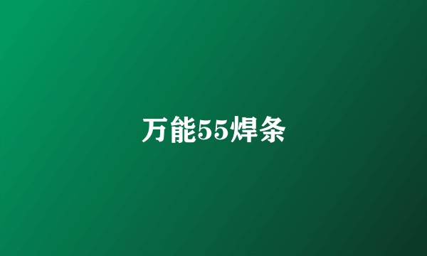万能55焊条