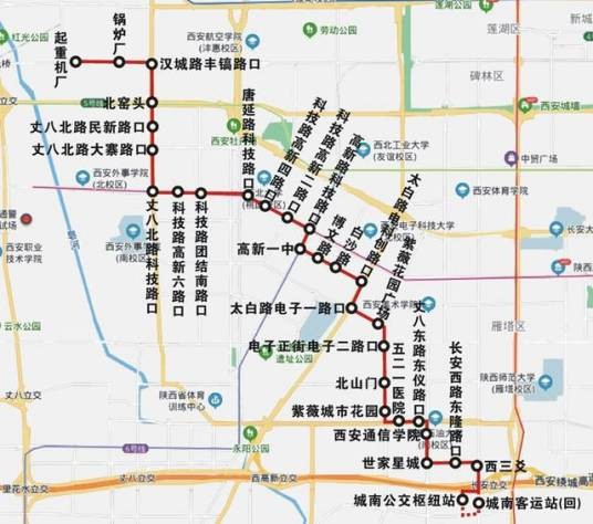 西安公交312路