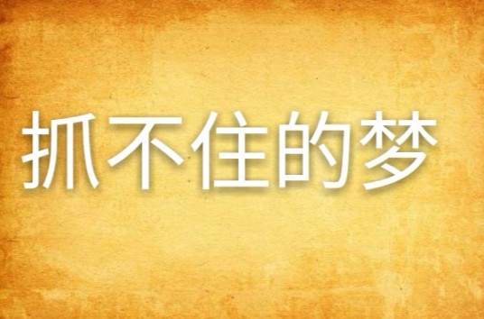 抓不住的梦