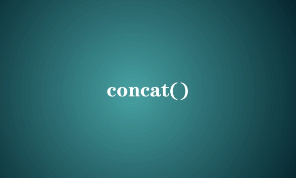concat()