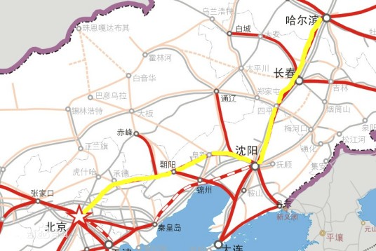 京哈高速铁路