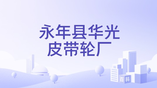 永年县华光皮带轮厂