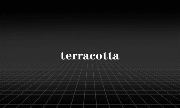 terracotta