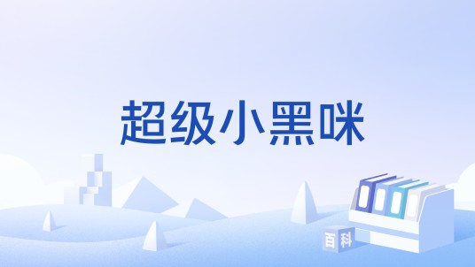 超级小黑咪（一系列电玩游戏）