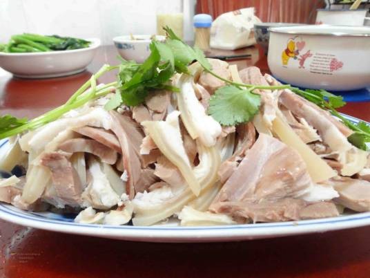 凉拌羊肉