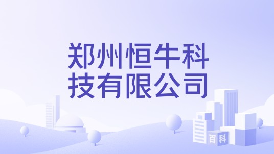 郑州恒牛科技有限公司