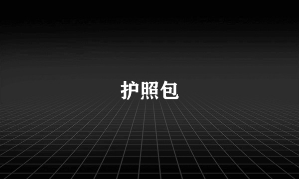 护照包