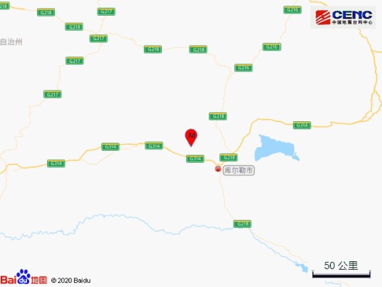 1·8库尔勒地震
