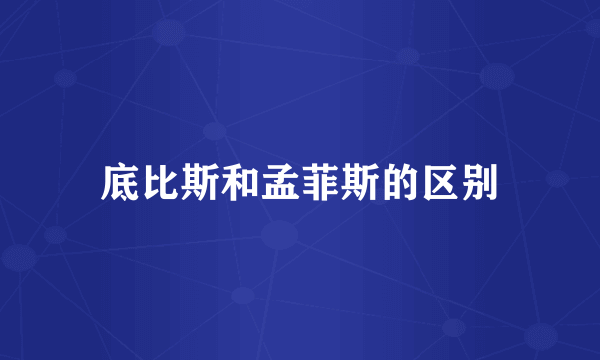 底比斯和孟菲斯的区别