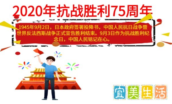抗日战争75周年手抄报的内容