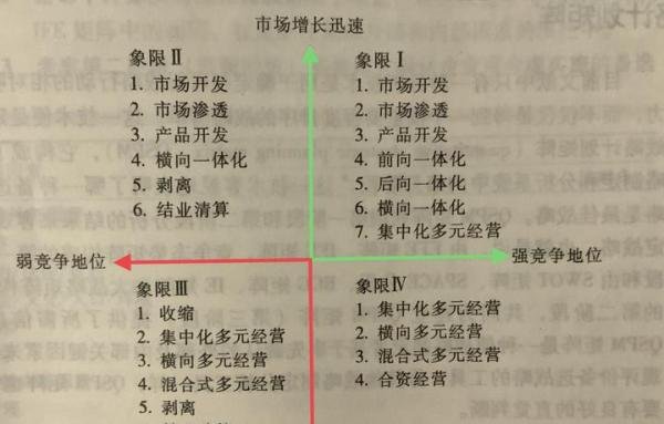 战略分析的工具 ———大战略矩阵