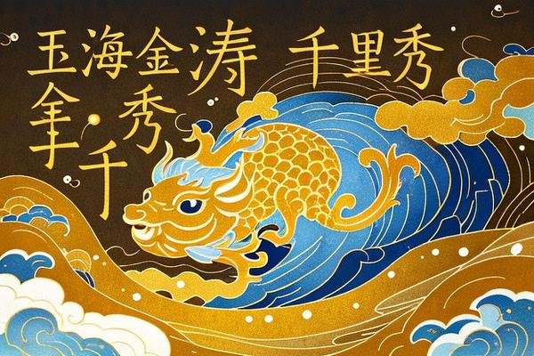 玉海金涛千里秀打一正确生肖