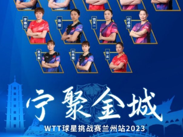 wtt兰州乒乓球赛积分