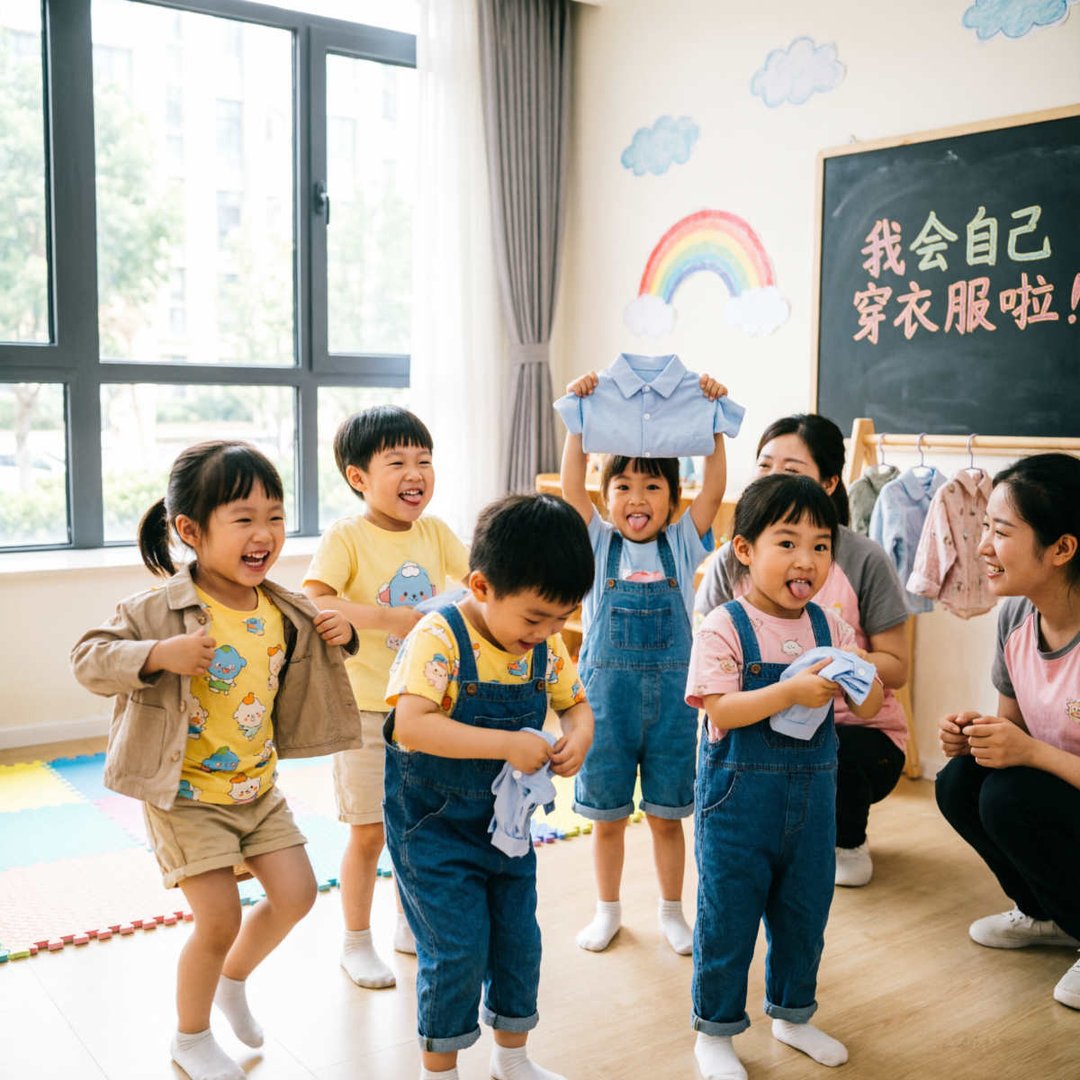 幼儿园穿衣服游戏有哪些