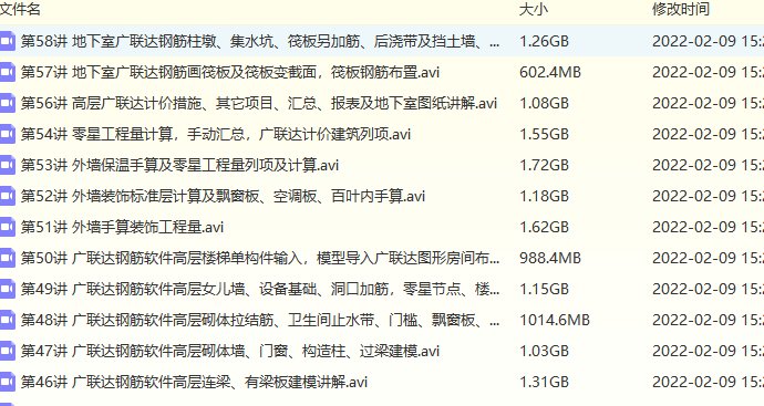 求一个造价师学习视频