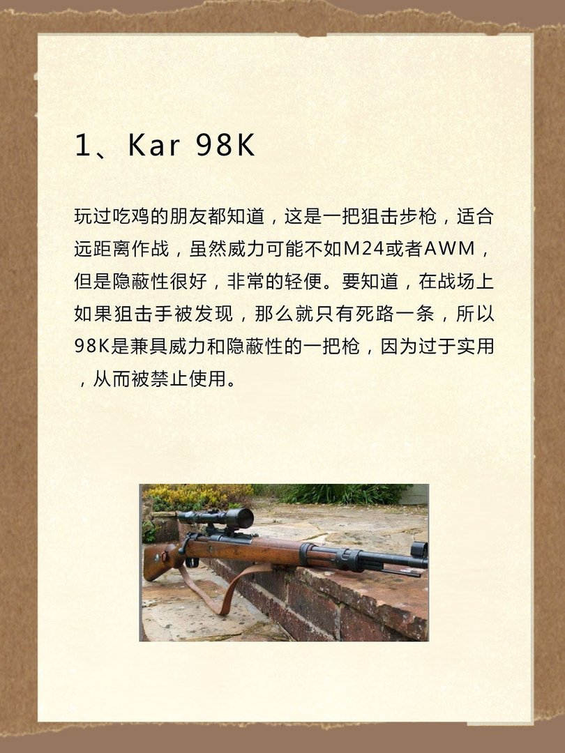 世界十大禁用枪支
