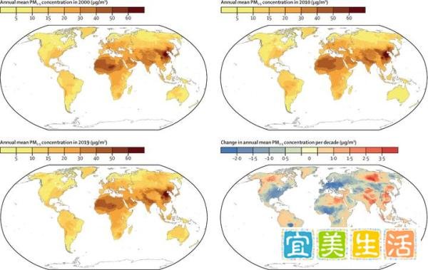 全球每日空气污染研究表明,地球上几乎没有任何地方是安全的