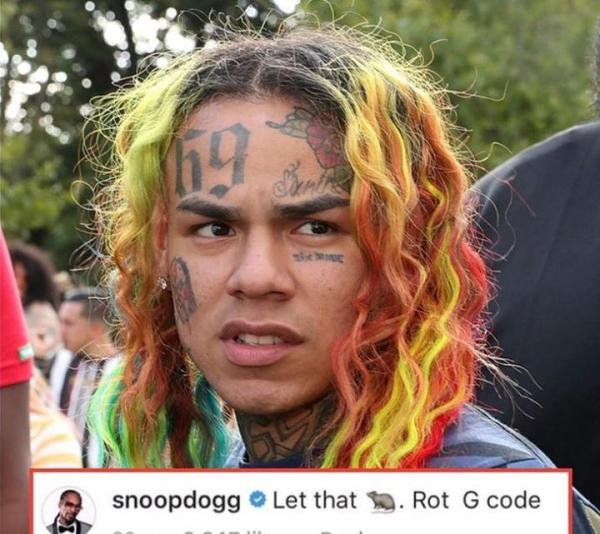 定了！告密者6ix9ine将于8月2日出狱