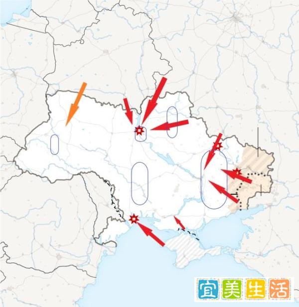俄罗斯与乌克兰战争的第一天