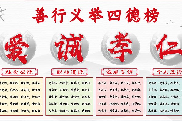 对四德的认识和感悟