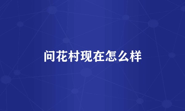 问花村现在怎么样